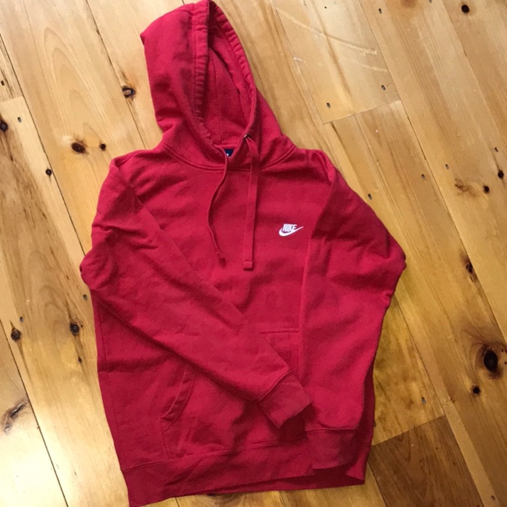 Red Nike Hoodie